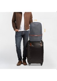 Resim Lenyes Lb545 Rambler Serisi Polyester Kumaş Su Geçirmez Sırt Çantası Gri 