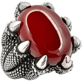 Resim Akik Taşlı Erkek Yüzüğü 220043318G19Y - 555268047 