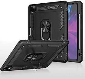 Resim Zore Apple İle Uyumlu iPad Pro 12.9 2020 (4.Nesil) Kılıf Tablet Vega Kapak, Siyah 