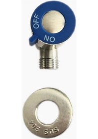 Resim Fleko Ara Musluk Inox Gri 