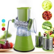 Resim Ozcmax Tutma Kollu Çevirmeli Pratik Rulo Rende Drum Grater 