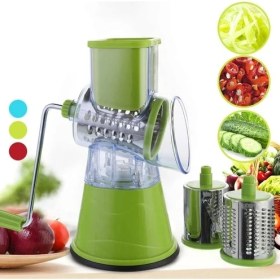 Resim Ozcmax Tutma Kollu Çevirmeli Pratik Rulo Rende Drum Grater 