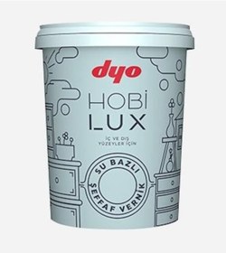 Resim Dyo Hobilux Su Bazlı Saf Akrilik Mat Vernik 0,4 Lt 