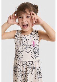 Resim U.s. Polo Assn. Kız Çocuk Bej Pijama Takım 50327334-vr011 