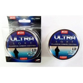 Resim Asso Ultra Soft Fluorocarbon Kaplamalı 300Mt Misina 