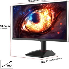 Resim Koorui G2511E 24.5 İnç Monitör, 320Hz E-Spor Monitörü, IPS FHD 1080p 