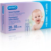 Resim Alvita Fizyolojik Serum 20+10 Flakon 