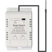 Resim Kangvka Ewelink Akıllı Termostat - Wifi Kontrollü 20a Sıcaklık Anahtarı, Sesli Komut Ve Zamanlayıcı Desteği 