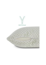 Resim Rudu Breathe Easy Mentollu Yastık Kılıfı Visco Visko 60x40x14cm Beyaz - Yeşil 