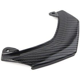 Resim Xurunkeji Kawasaki Er6n Er6f 2012-2016 Karbon Fiber Arka Üst Stop Lambası Kaplaması Motosiklet Aksesuarlarına Uygun 