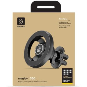 Resim Maglev 360 Klipsli Manyetik Araç Tutucu 