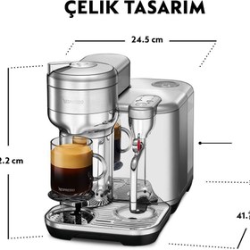 Resim Nespresso Vertuo Creatista Pro Kahve Makinesi 