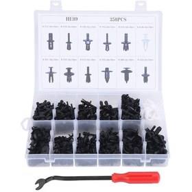 Resim 350 Parça Karışık Klips Ve Perçin Seti - Yongtao 
