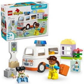 Resim LEGO® DUPLO® Ambulans ve Sürücü 10447 