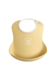 Resim Babybjörn Yumuşak Plastik Mama Önlüğü / Powder Yellow 
