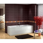 Resim Shower Artmına Düz Küvet 80*150 