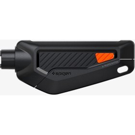 Resim Spigen Araç için Acil Çıkış Çekiç / Kemer Kesici Alet Black - ACP06988 