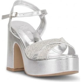 Resim Beety 26BY85.45562 Kadın Platform Ayakkabı Gümüş 