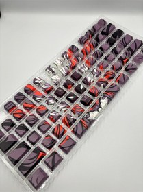 Resim 136 Anahtar Orlong Klavye Tuş Takımı Pbt Çift Atış Yan Baskı Keycaps 