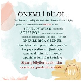 Resim Miaju Sarı Renk, Sevgiliniz İçin En Romantik Hediye İsme Ve Harfe Özel Cüzdan & Anahtarlık Seti, Armağan Sarı 