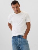 Resim GAP 502022001 V-Frch Everyday Soft Micro Logo Crew Erkek Tişört 