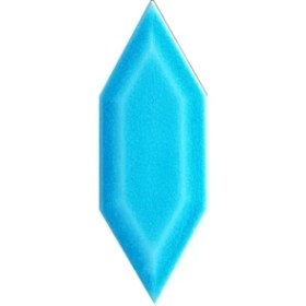 Resim Armada Çini 05X15 cm Metro Yaprak Desen Turkuaz Çini Seramik Karo 