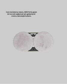 Resim Epilons Çift Diskli Güvenli Otomatik Cam Silme Robotu 