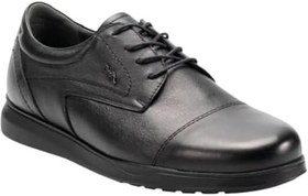 Resim Forelli 46804-G Dani Siyah Erkek Comfort Deri Ayakkabı 