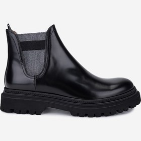 Resim Rossi Erkek Hakiki Deri Siyah Casual Bot 668 910p Erk Bot Sk25-26 Nero Siyah 