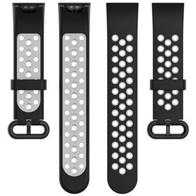 Resim Microcase Xiaomi Mi Watch Lite için Delikli Silikon Kayış-KY66 