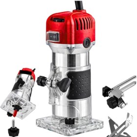 Resim MOONSHOP 5900 Watt Profesyonel Formika Traşlama Freze Makinası Ve Uçları 6 Mm Pens 2 Yıl Garantili 