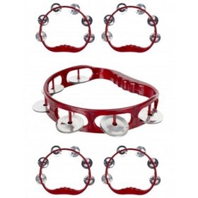 Resim Mia Luxurious 5 Adet Plastik Kına Tefi Kına Eğlencesi & Tef & Kına Gecesi Tef 