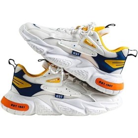 Resim Sones Kaymaz Tabanlı Günlük Spor Ayakkabı SNS002051 Turuncu 