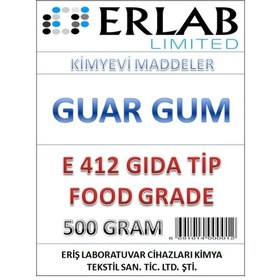 Resim Guar Gum E412 (Gida Tip) 500 Gram 