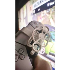 Resim Ps5 Oyun Kolu Için Mini Direksiyon Beyaz (Tam Ölçü Pratik Kullanım) 