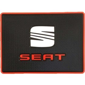 Resim BRTSHOPPİNG Seat Kaydırmaz Torpido Pedi - Seat Logolu Kaydırmaz Ped 