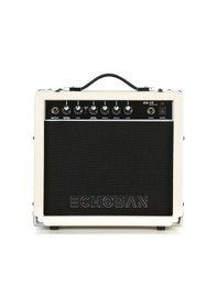 Resim Echoban Ga15 15 Watt Beyaz Gitar Amfisi 