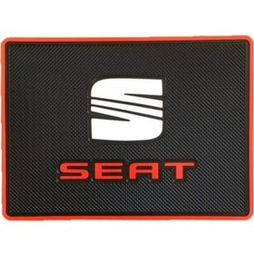 Resim MR Seat Kaydırmaz Torpido Pedi - Seat Logolu Kaydırmaz Ped 