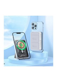 Resim Atongm Taşınabilir Powerbank Manyetik Kablosuz Şarj Cihazı 