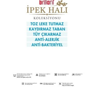 Resim Brillant Ipek Latex Kaymaz Taban Çocuk Halı-Polıce Hj11721.801-(1 (486976251) Yeşil 