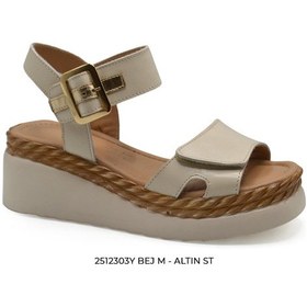Resim Venüs Kadın Sandalet 2512303y Bej 