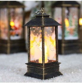 Resim Hfambition Büyük Boy Bronz Melek Noel Aydınlatması, Masaüstü Dekorasyon, Noel Stili Güneş Işığı Ve Aydınlatıcı Fonksiyonu 3 Aaa Pil Gereklidir Diğer 