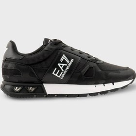 Resim Ea7 Unisex Ayakkabı X8x151 Xk386 N181 Siyah-beyaz Siyah-beyaz Beyaz - Siyah 