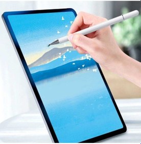 Resim Yedek Uçlu Dokunmatik Kalem Passive 2 In 1 Tablet Kalemi Çizim & Yazı Kalemi Dokunmatik Kalem 