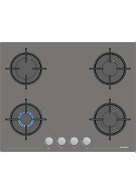 Resim Simfer 11 Fonksiyon Steam Master Gri 3'lü Ankastre Set (8246 Fırın + 3656 Ocak + 8740 Davlumbaz) 