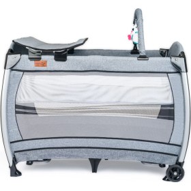 Resim Alkasaz Comfymax Power Park Yatak Oyun Parkı 70X110 - Steel Grey 
