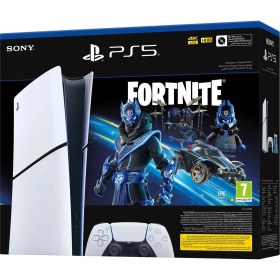 Resim Sony Playstation 5 Slim Digital Sürüm Oyun Konsolu / Fortnite Bundle 