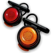 Resim Ahmet Otomotiv Neon Mini Takoz Sarı-kırmızı 12v-24v 