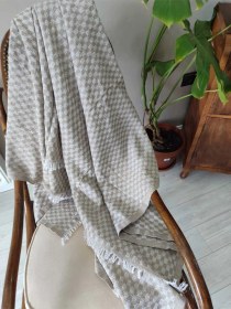 Resim Koltuk Örtüsü Polar Bej 