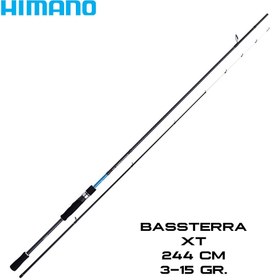 Resim Shimano BASSTERRA XT 2.44cm 3-15gr. LRF Kamış 